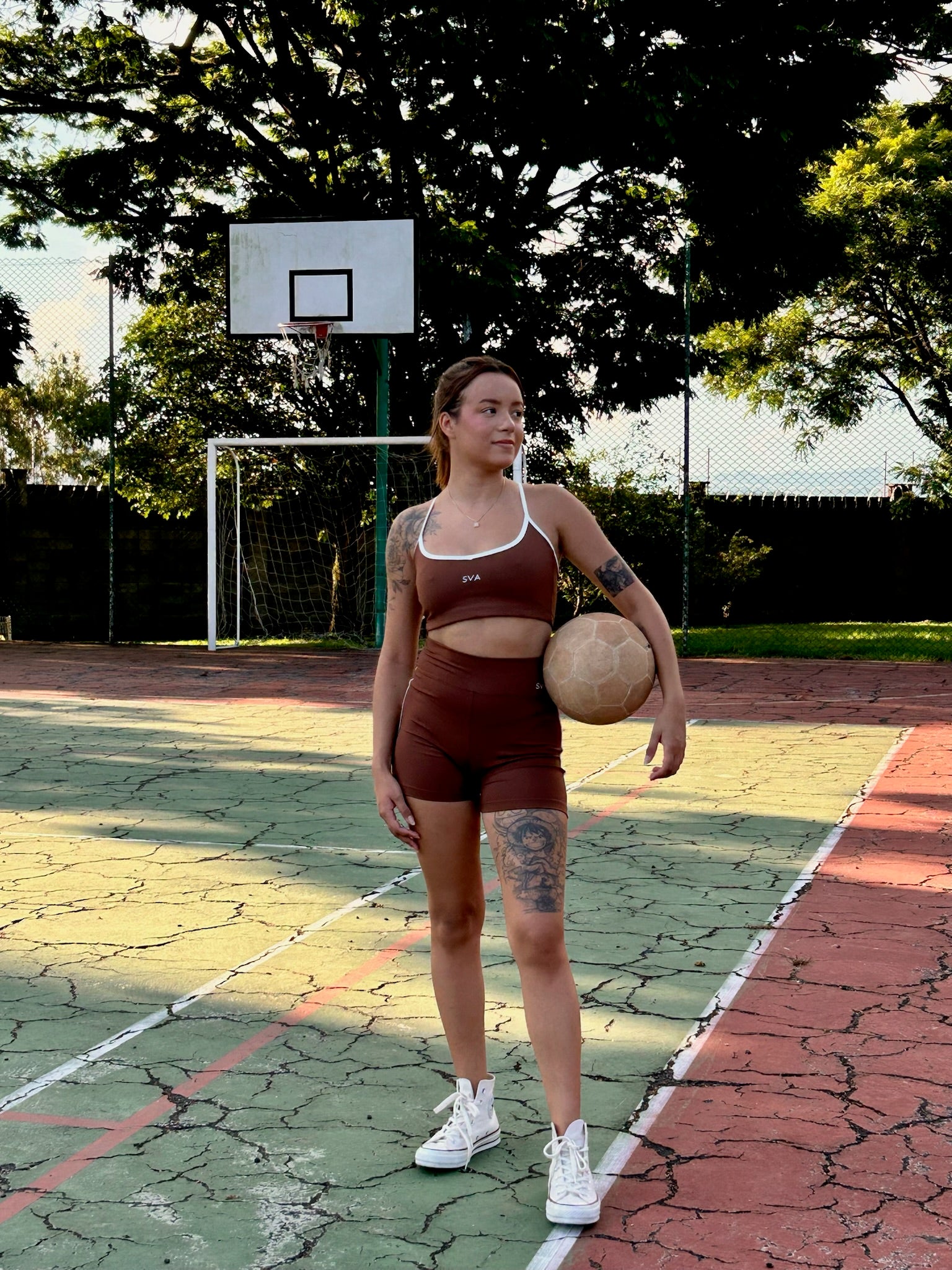 Conjunto SVA chocolate