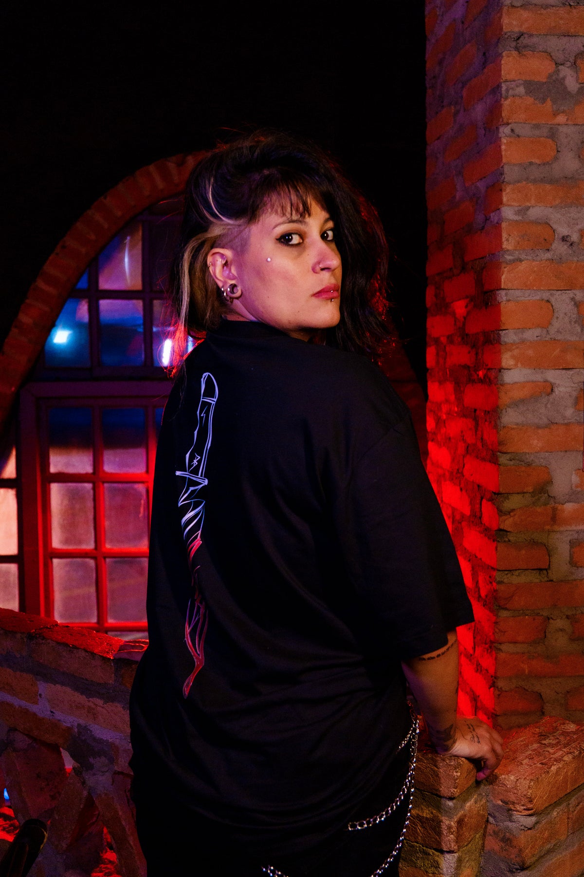 Camiseta Oversized Jason — Hallowemo 🩸🖤