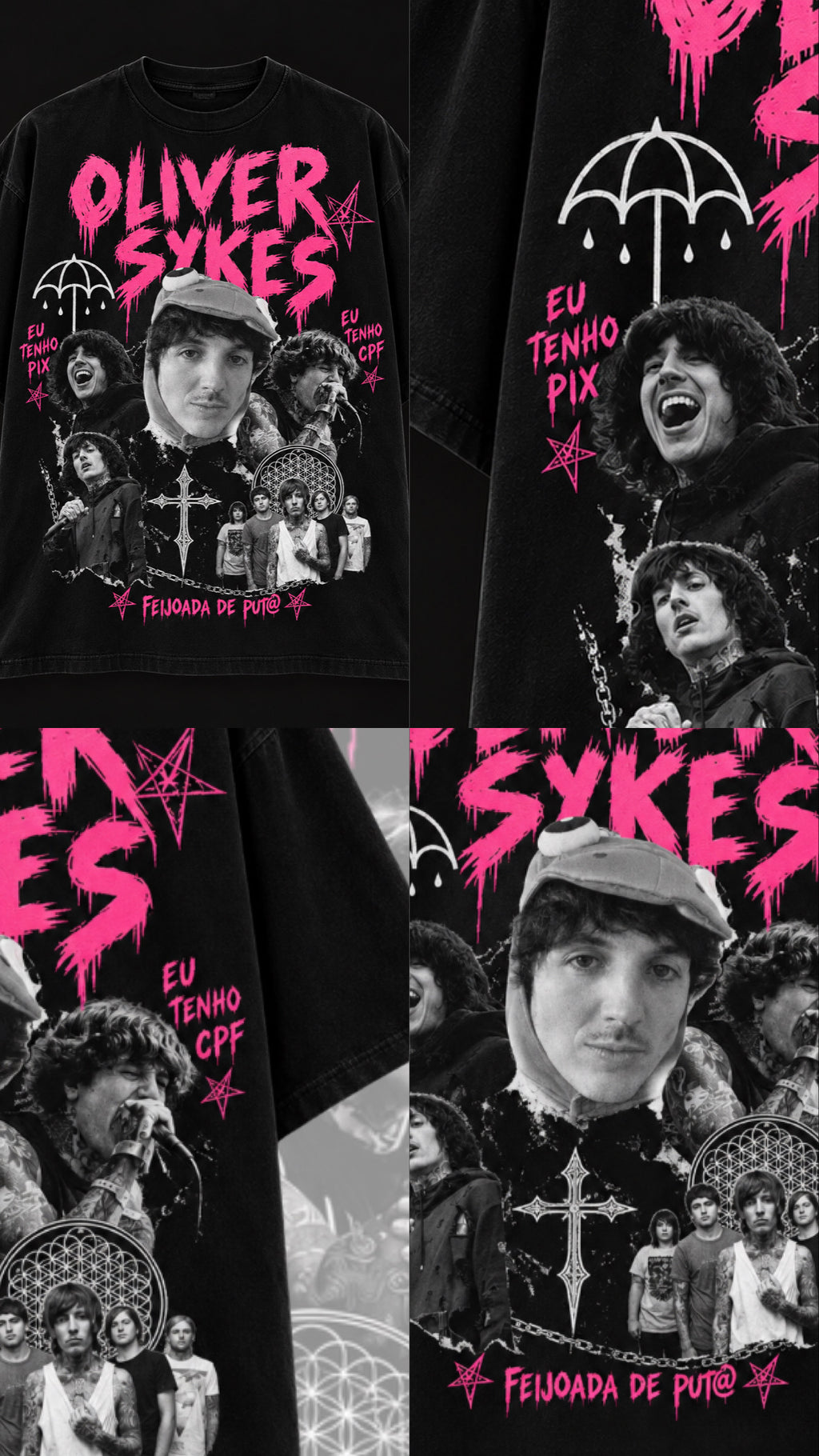 Camiseta Oliver Sykes