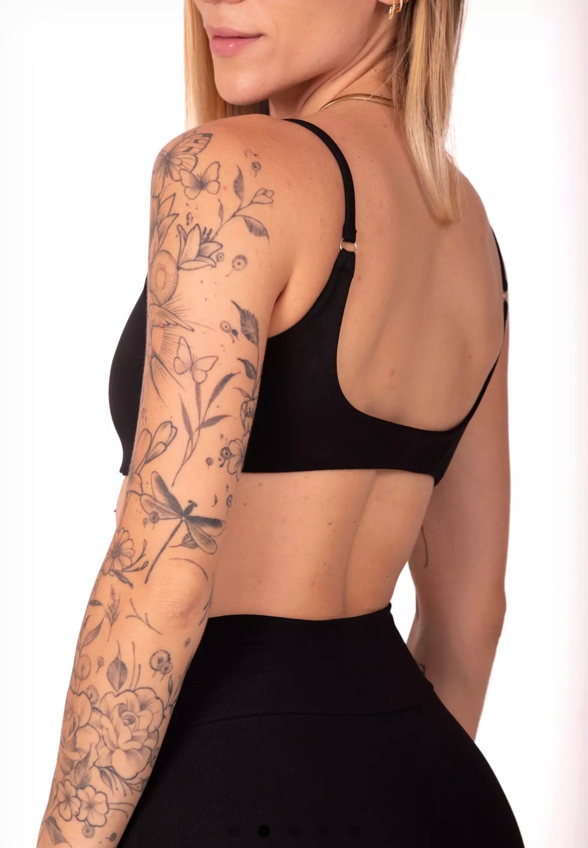 Top poliamida - preto