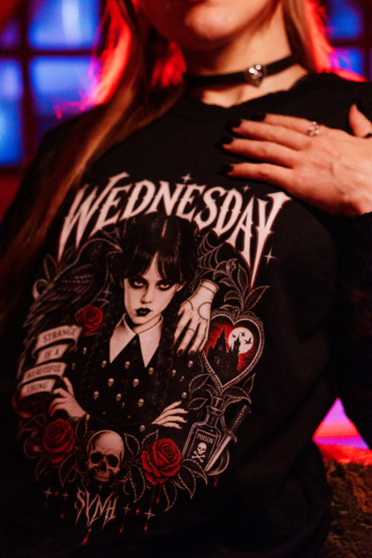 Camiseta Wandinha Adams
