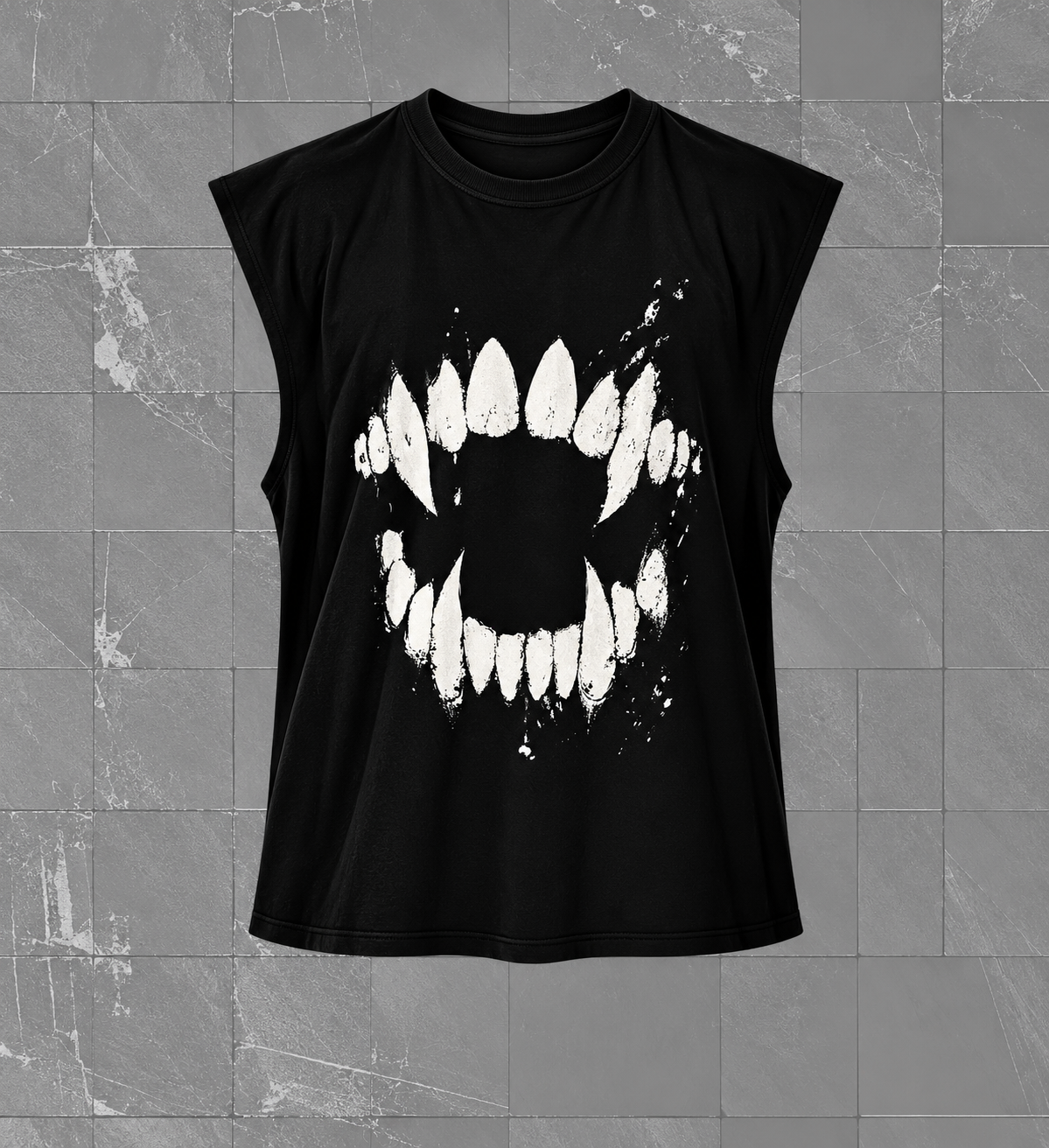 Regata Vampir Oversized — Hallowemo 🩸🖤