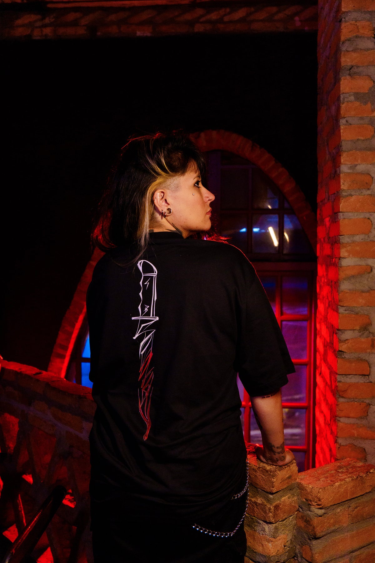 Camiseta Oversized Jason — Hallowemo 🩸🖤