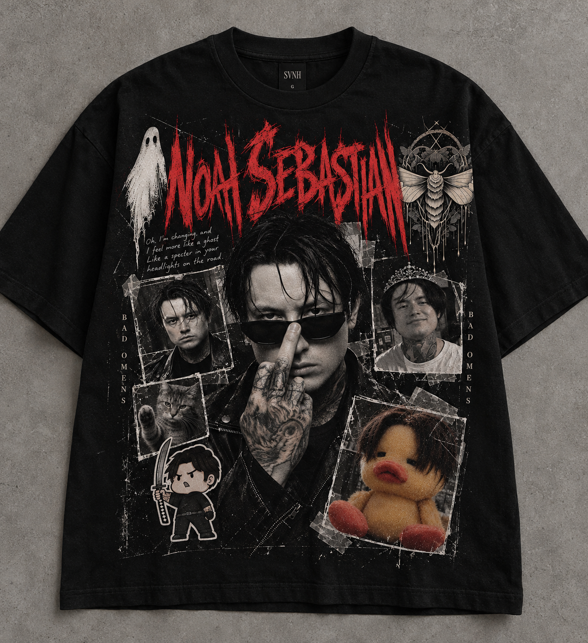 Camiseta  Noah Sebastian - Bad omens