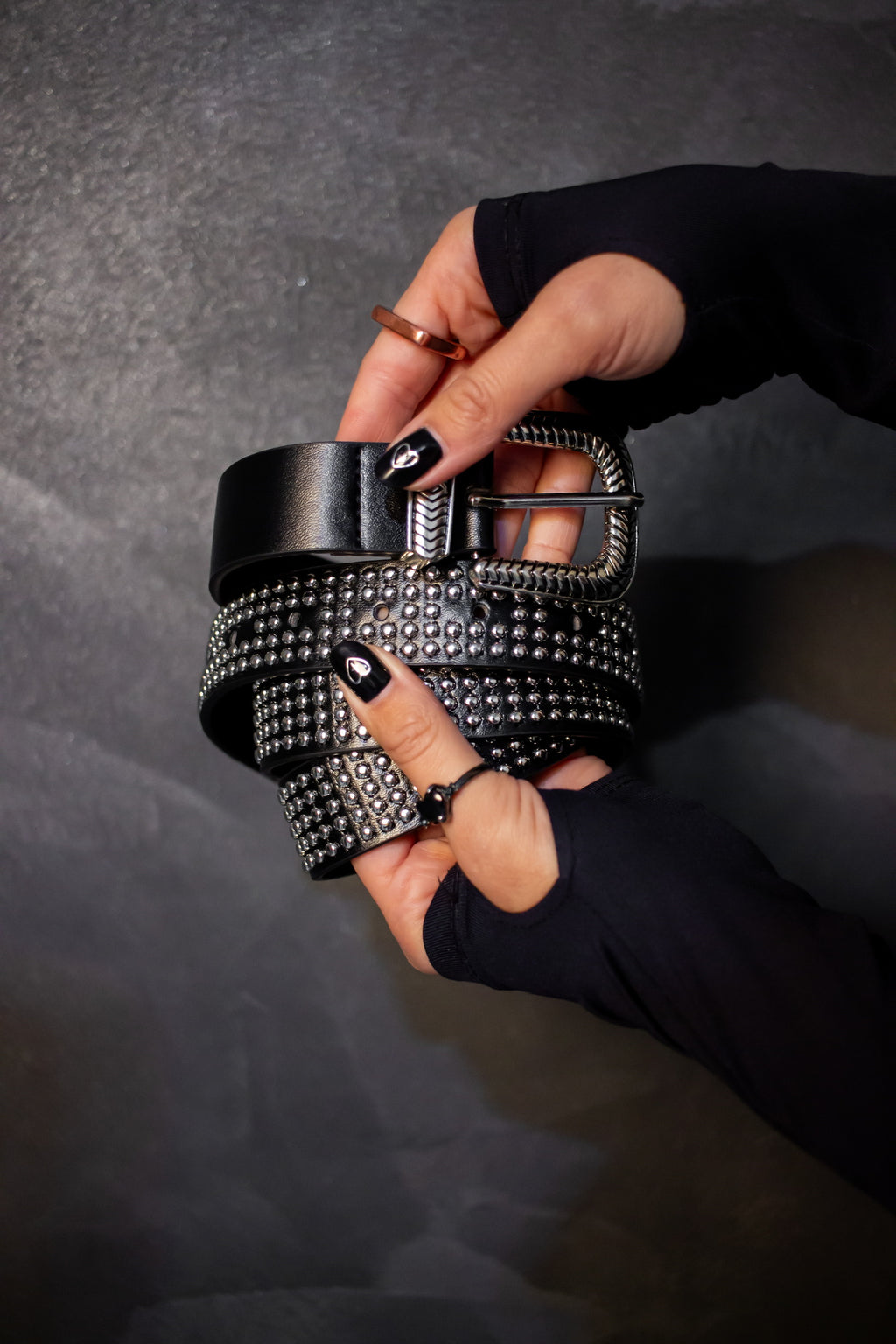 Cinto emo strass