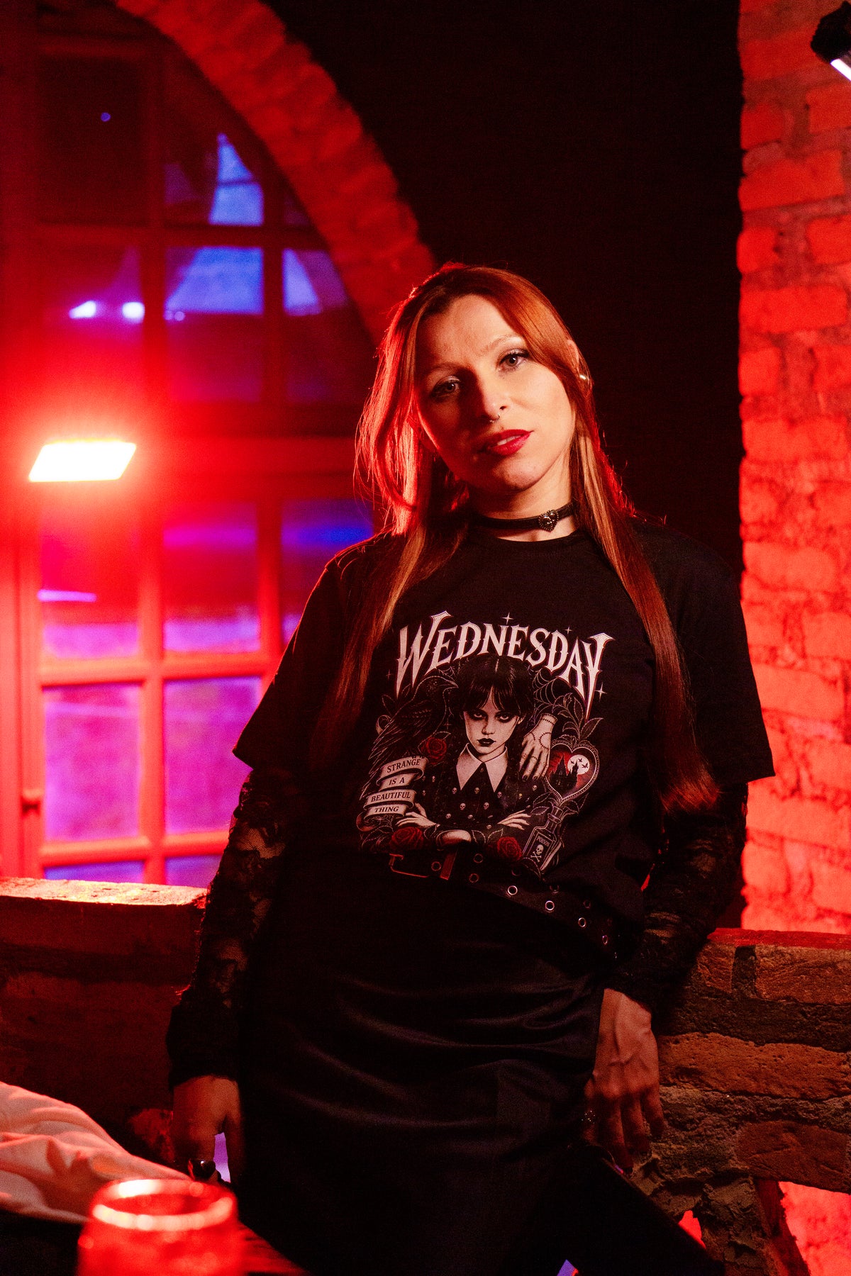 Camiseta Wandinha Adams