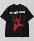 Camiseta Oversized System of down — Hallowemo