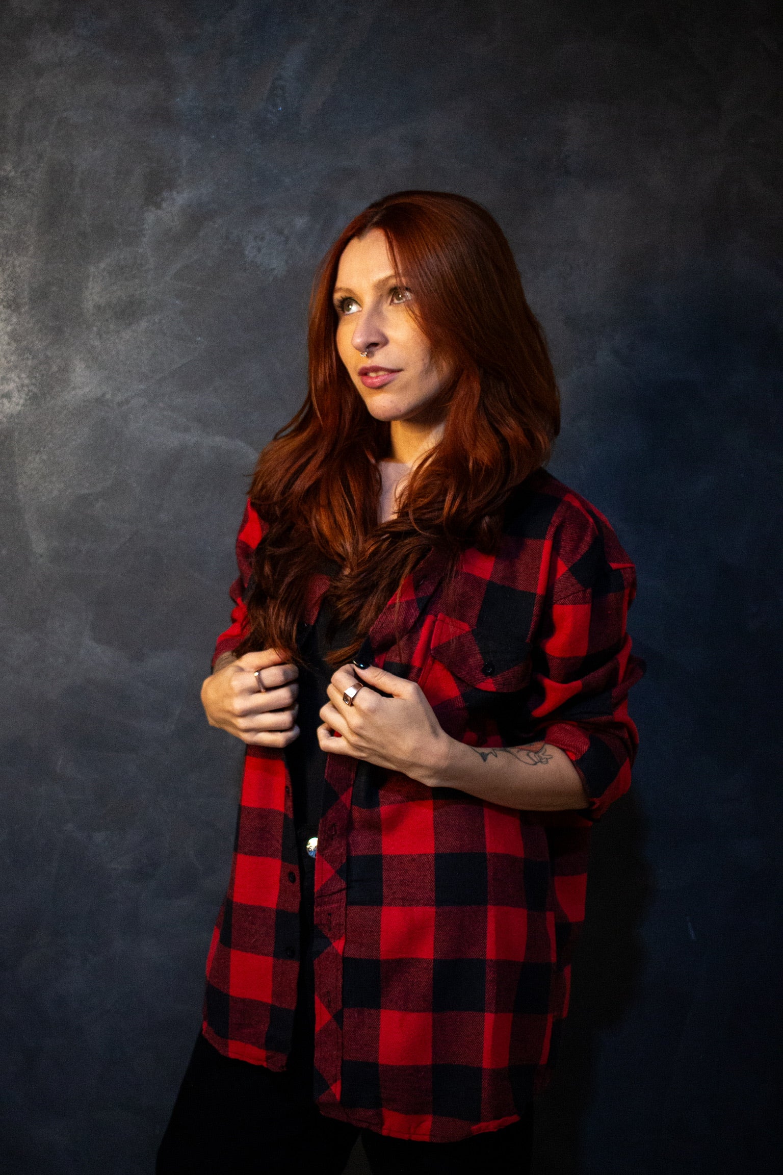 Camisa Xadrez - Scarlet Riot