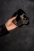 Cinto emo - spikes