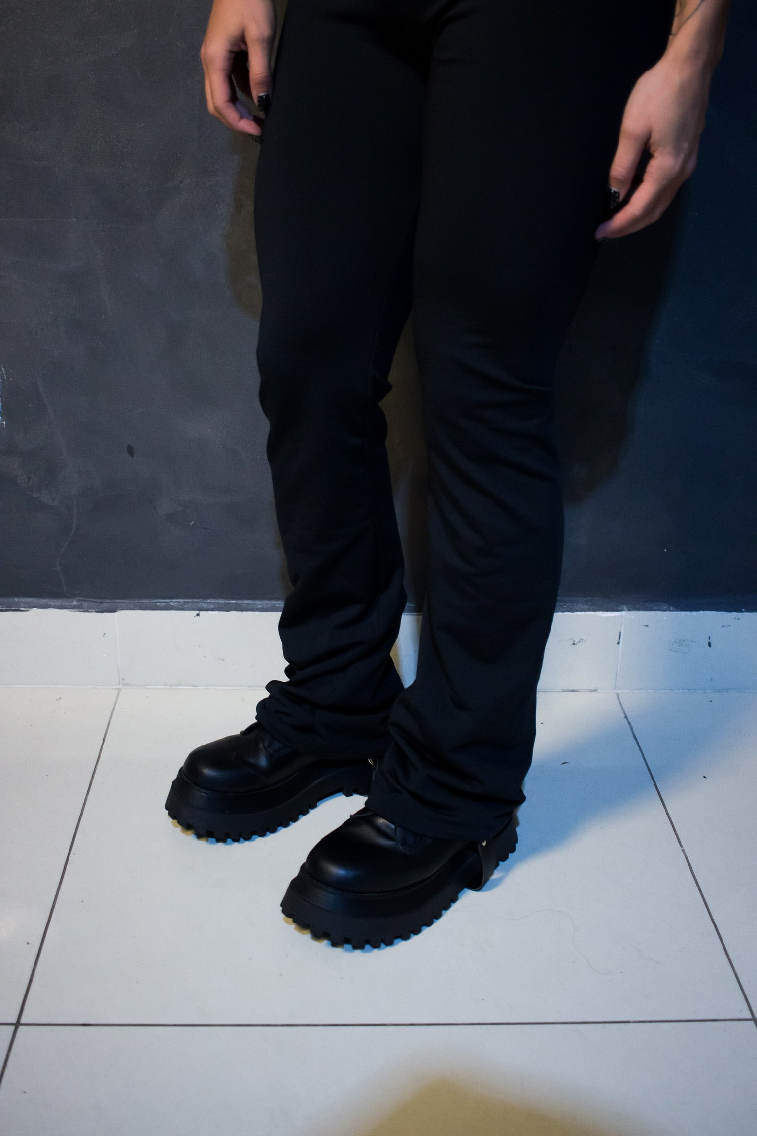 Calça flanelada