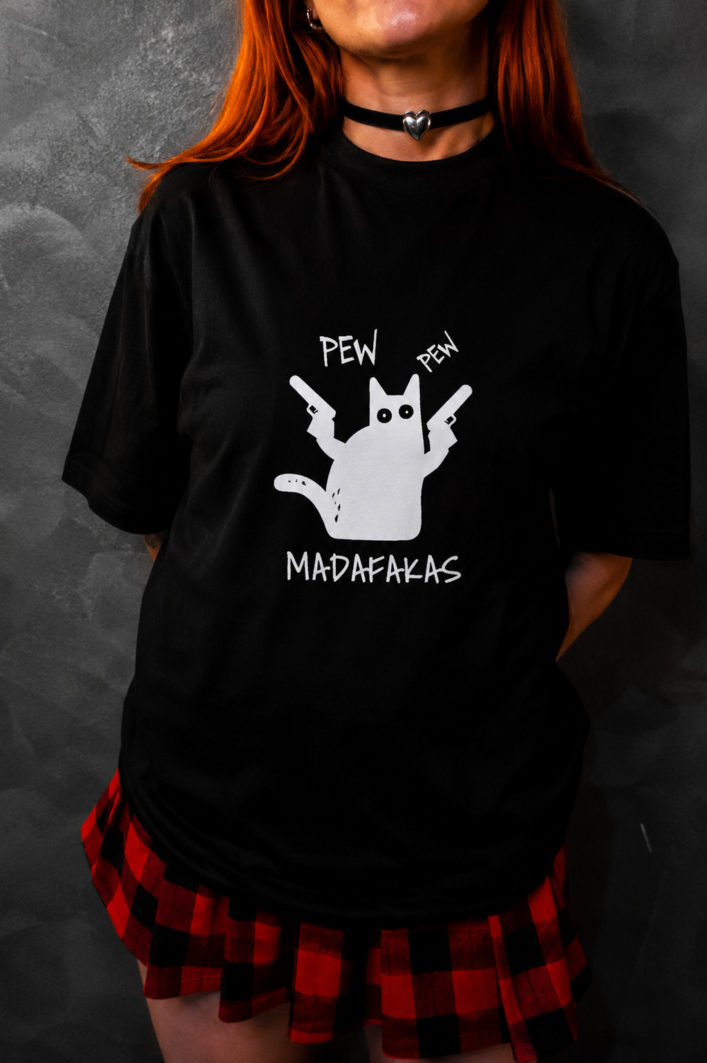 Camiseta Gato Pew Pew