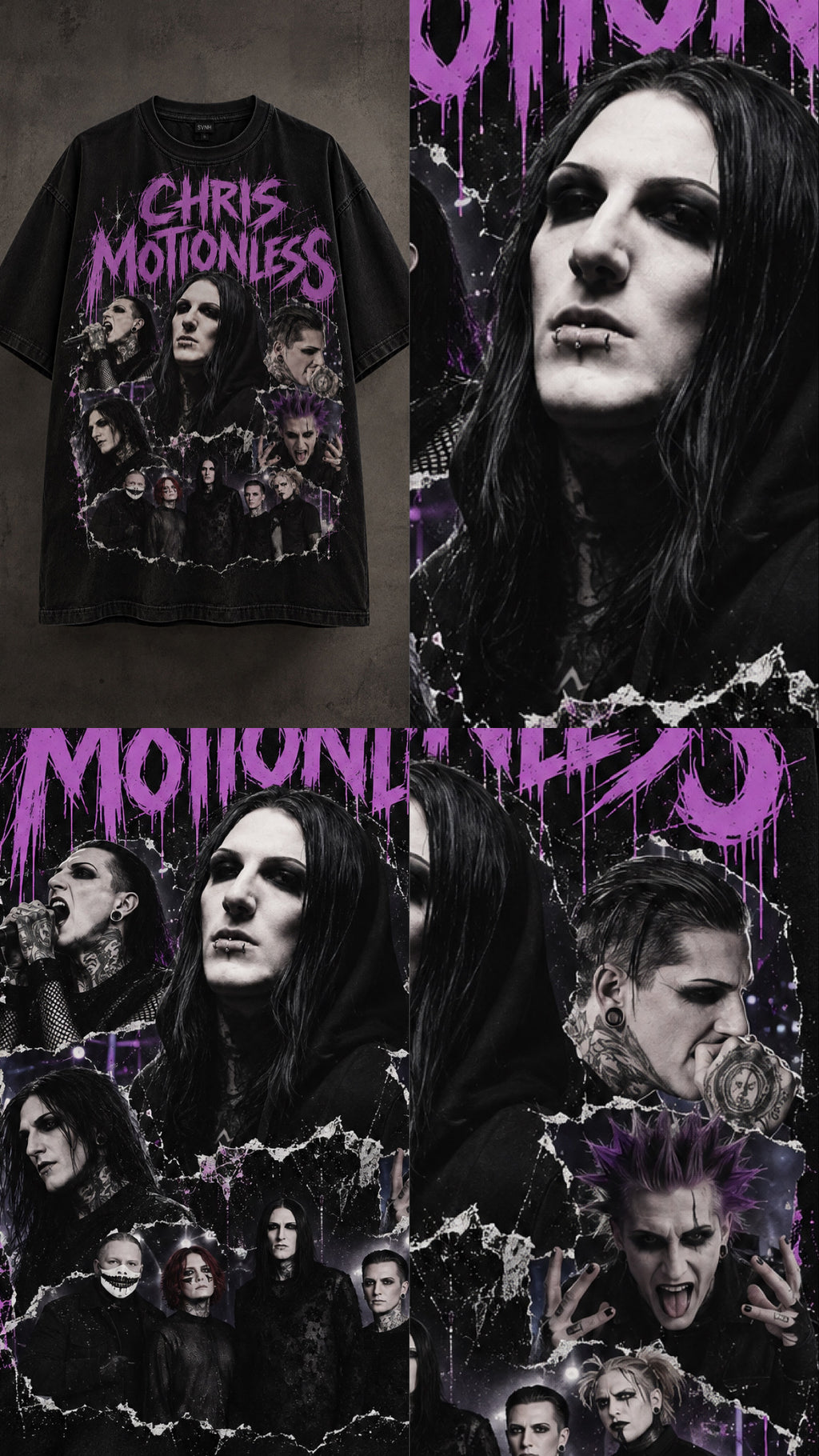 Camiseta Chris Motionless