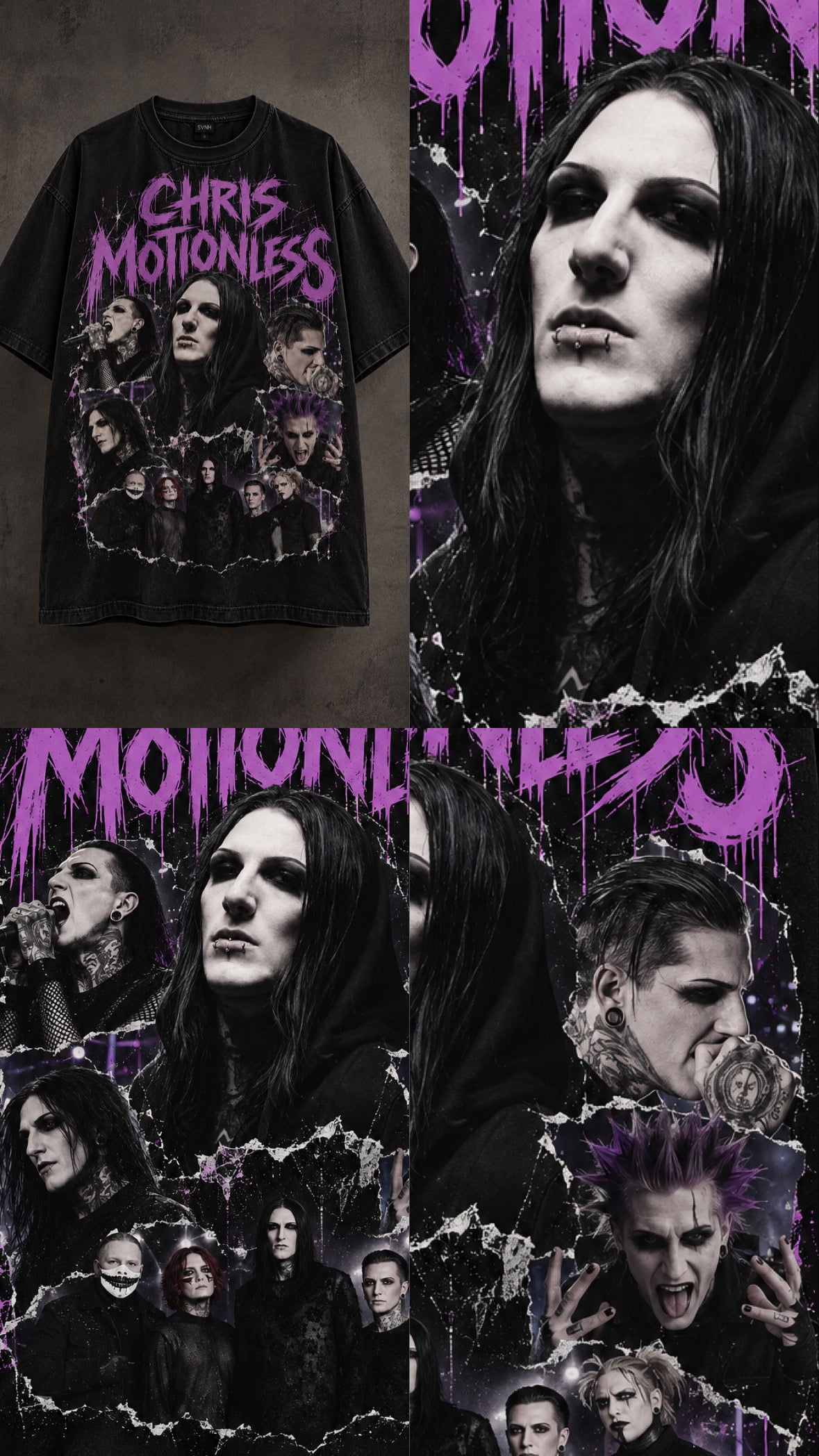 Camiseta Chris Motionless