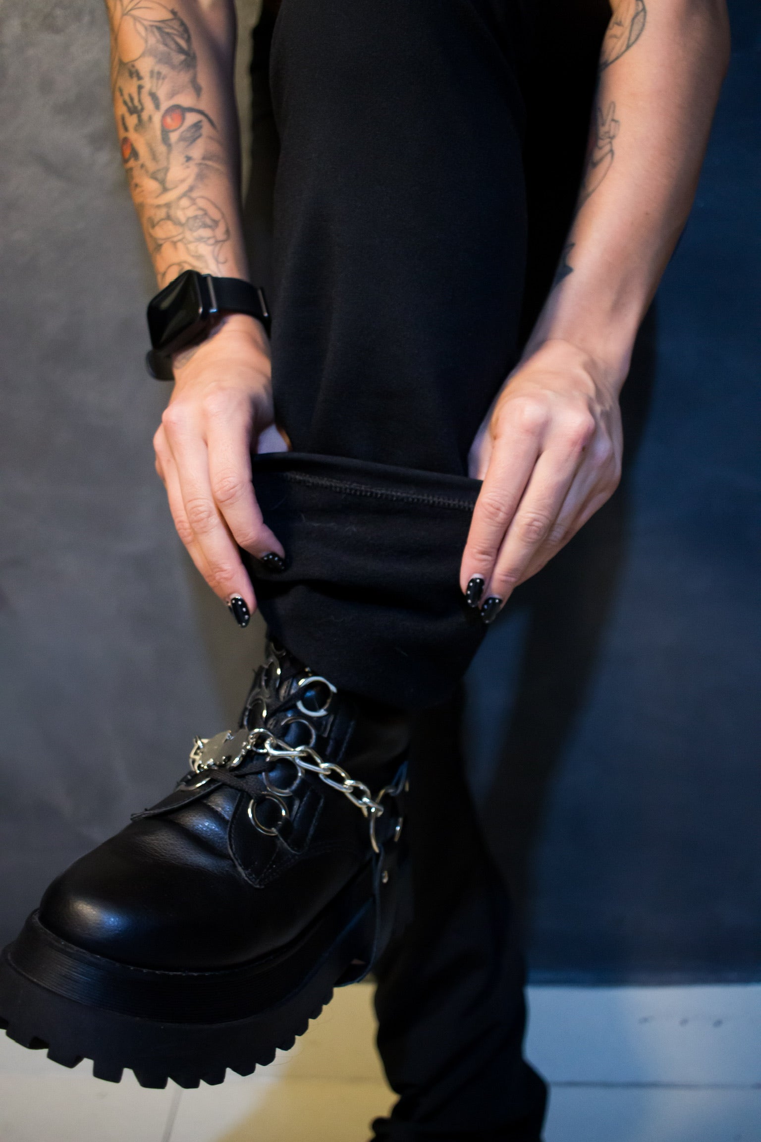 Calça flanelada