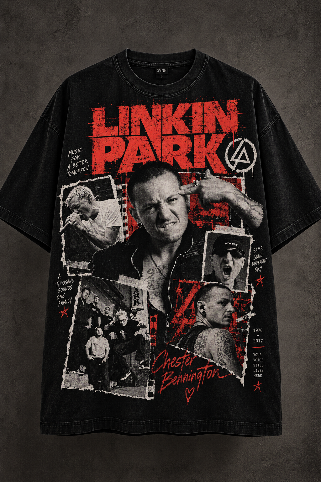 Camiseta Chester Bennington