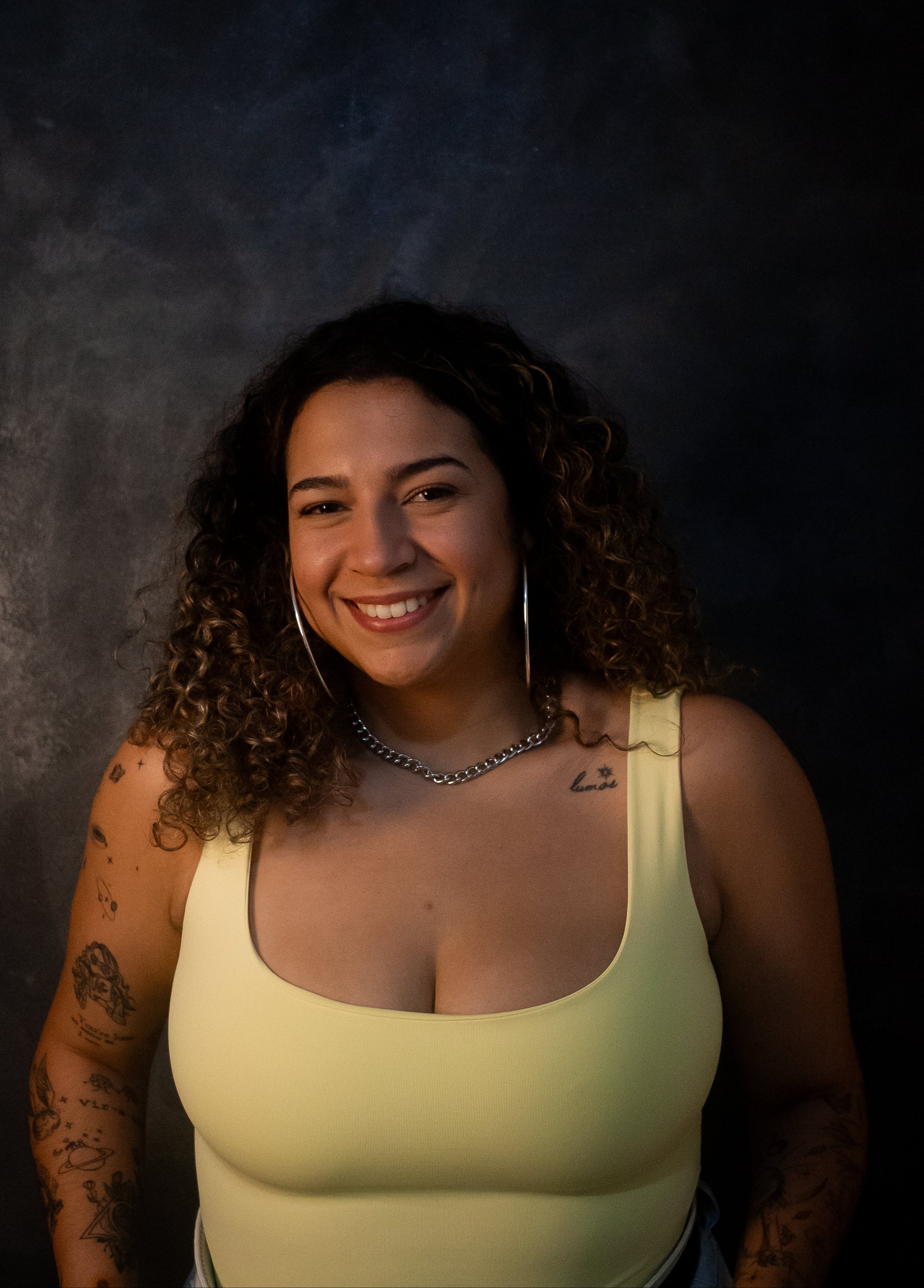 Body Bruna - Poliamida Amarelo candy