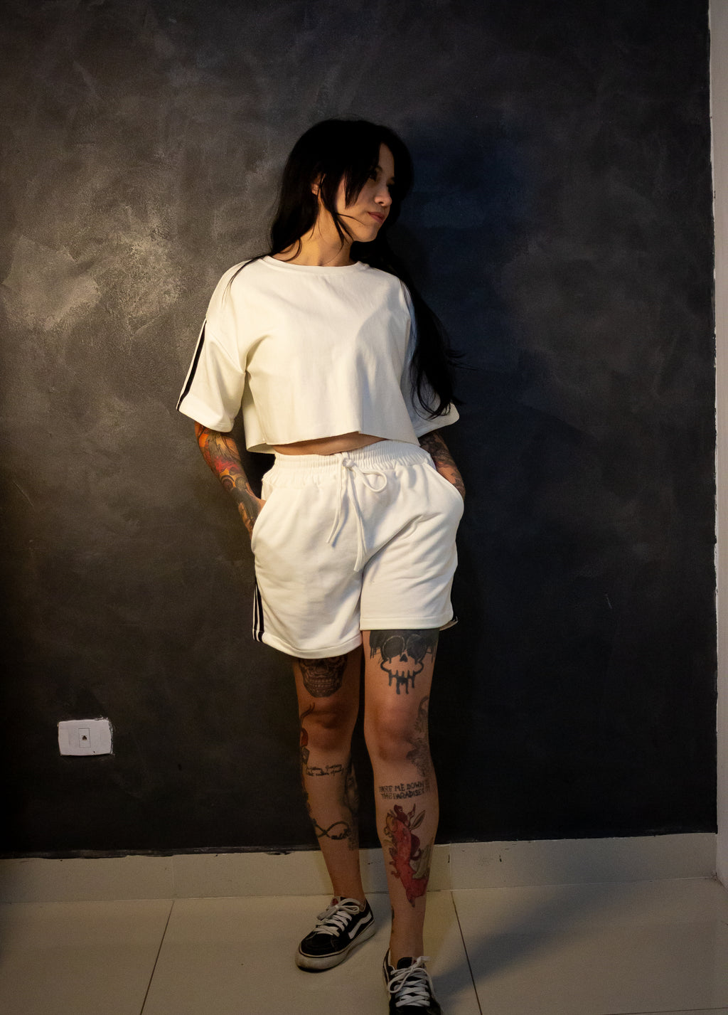 Conjunto inspiração Adidas