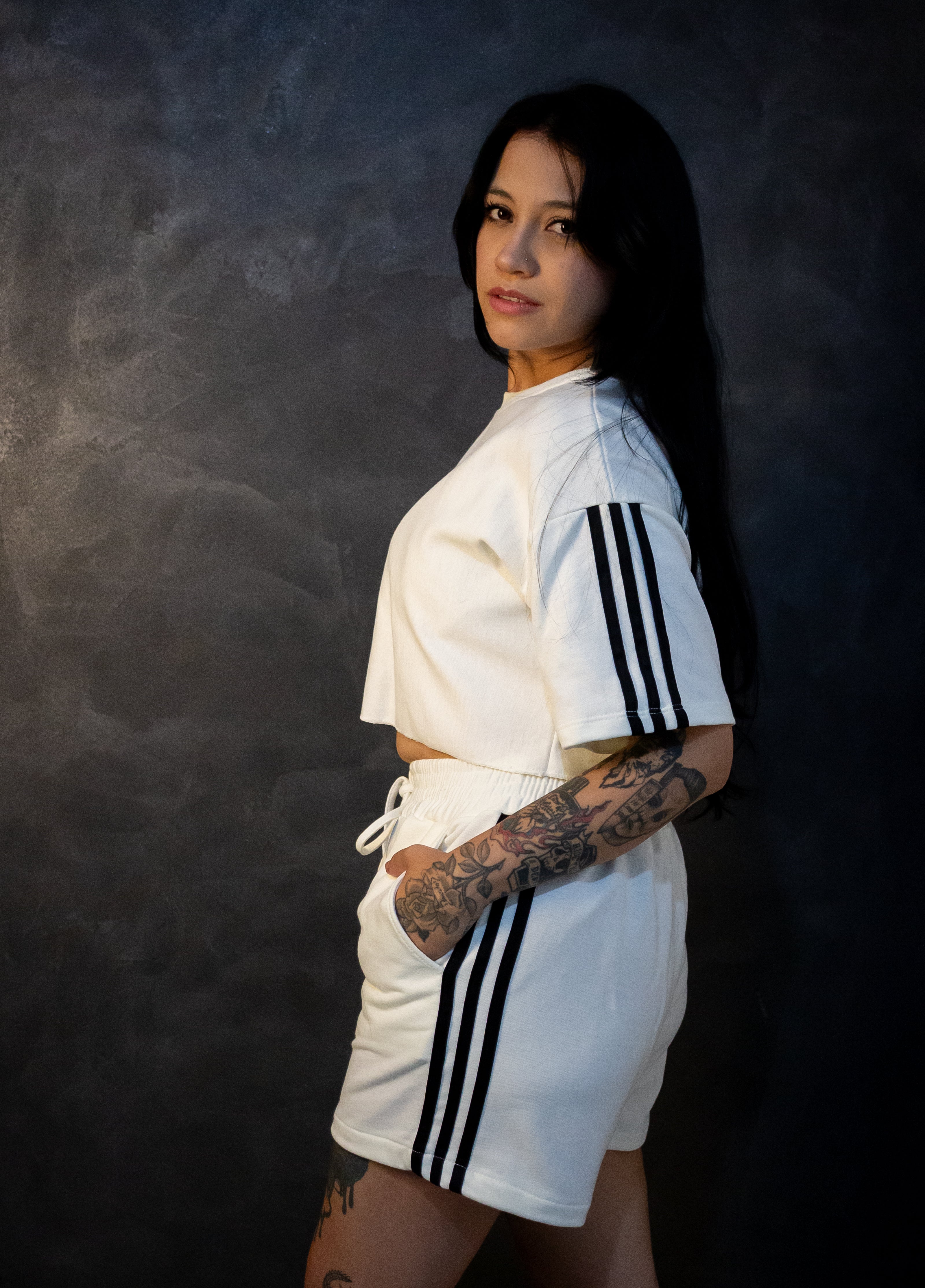 Conjunto inspiração Adidas