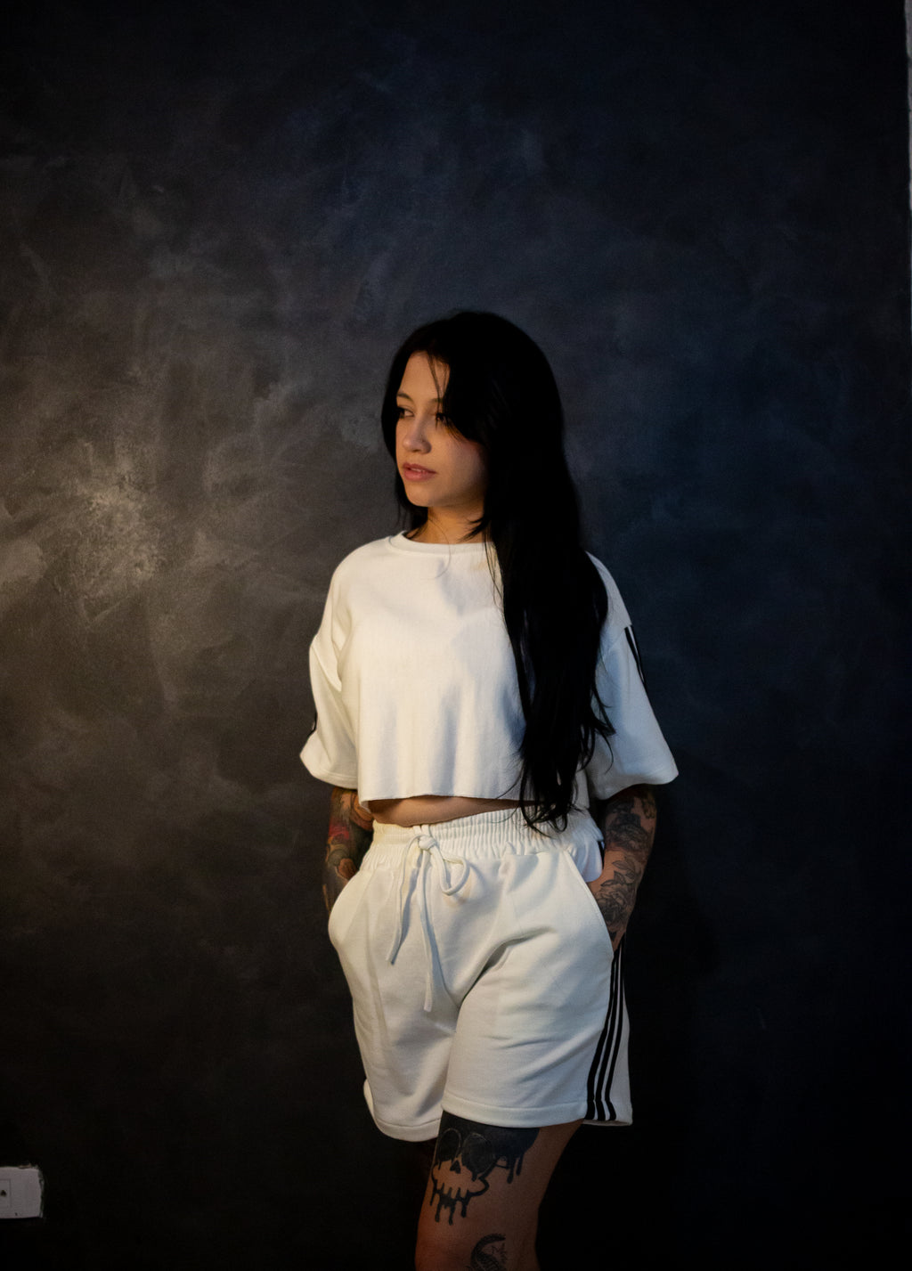 Conjunto inspiração Adidas