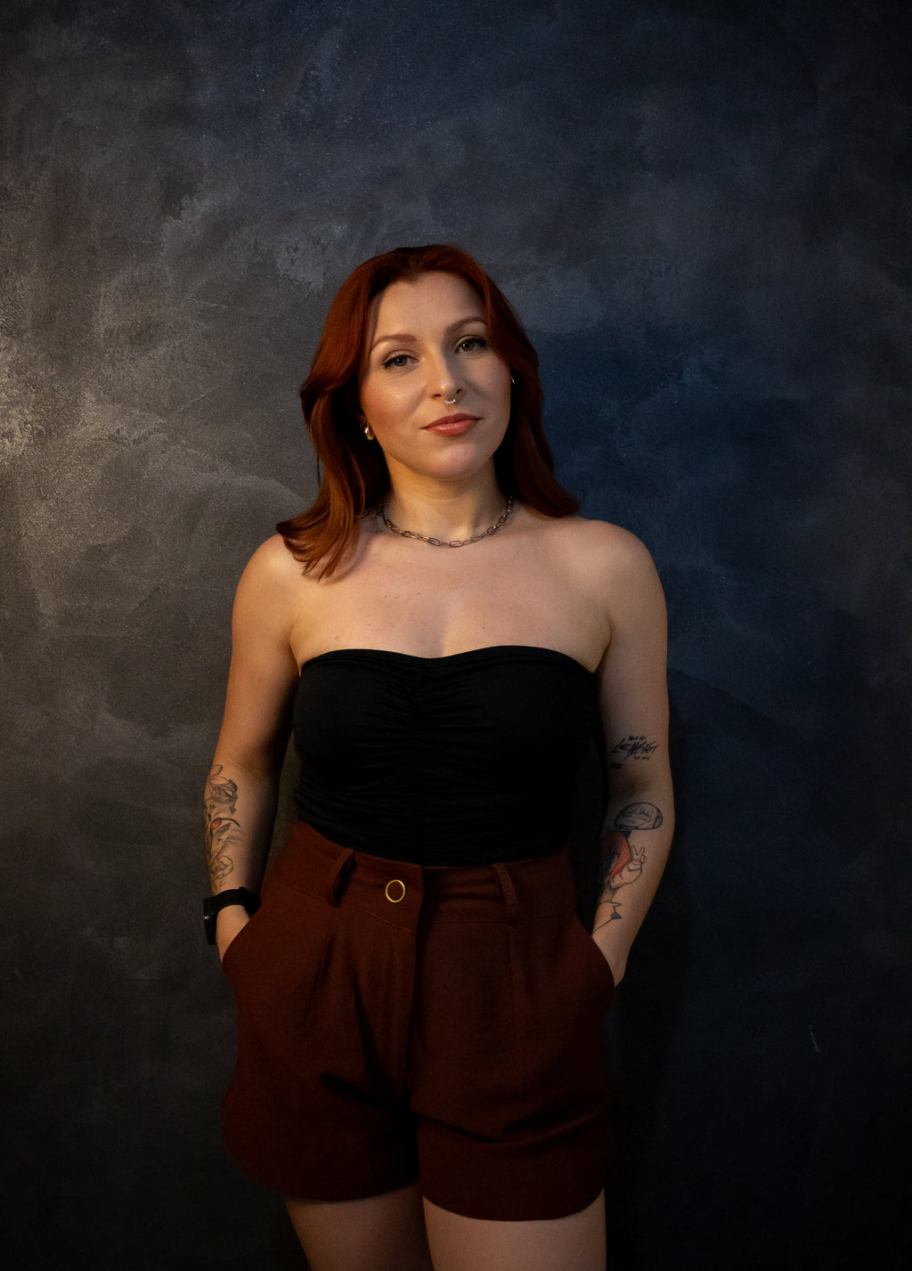 Body Drapeado Gio - Preto