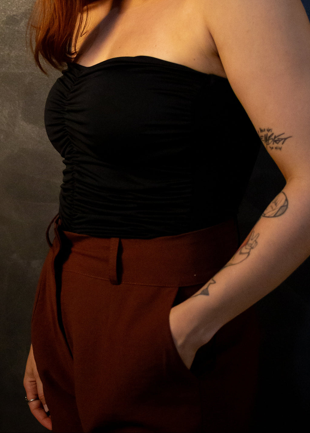 Short Viscose - Chocolate