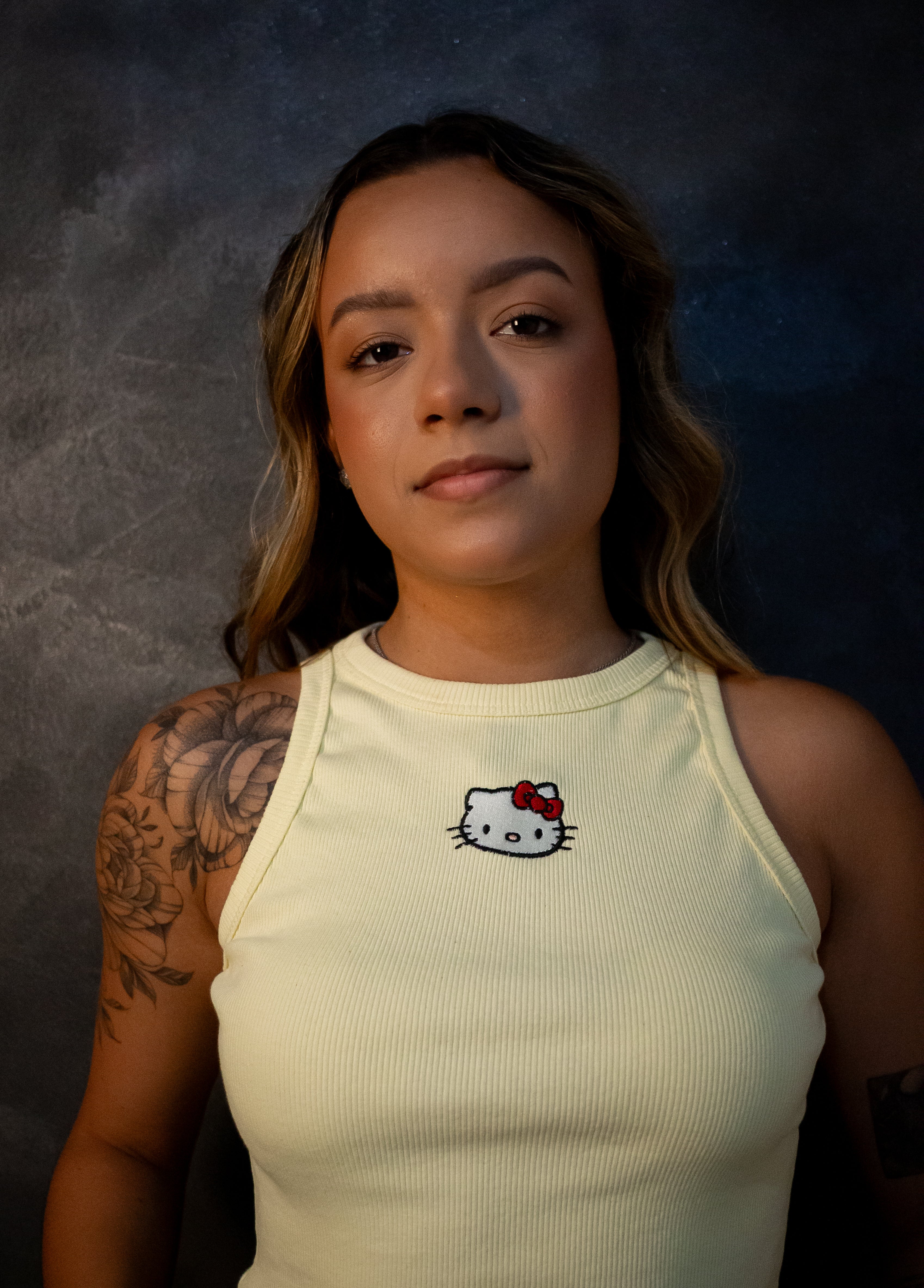 Cropped hello kity - Amarelo candy