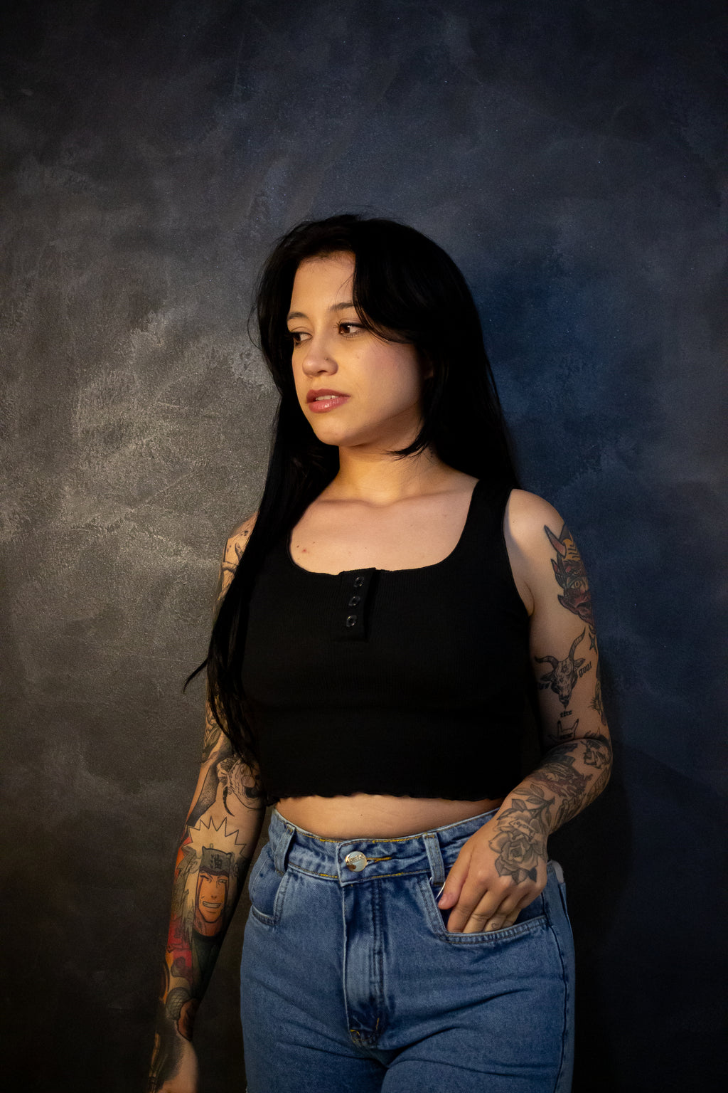 Cropped Basic - Preto