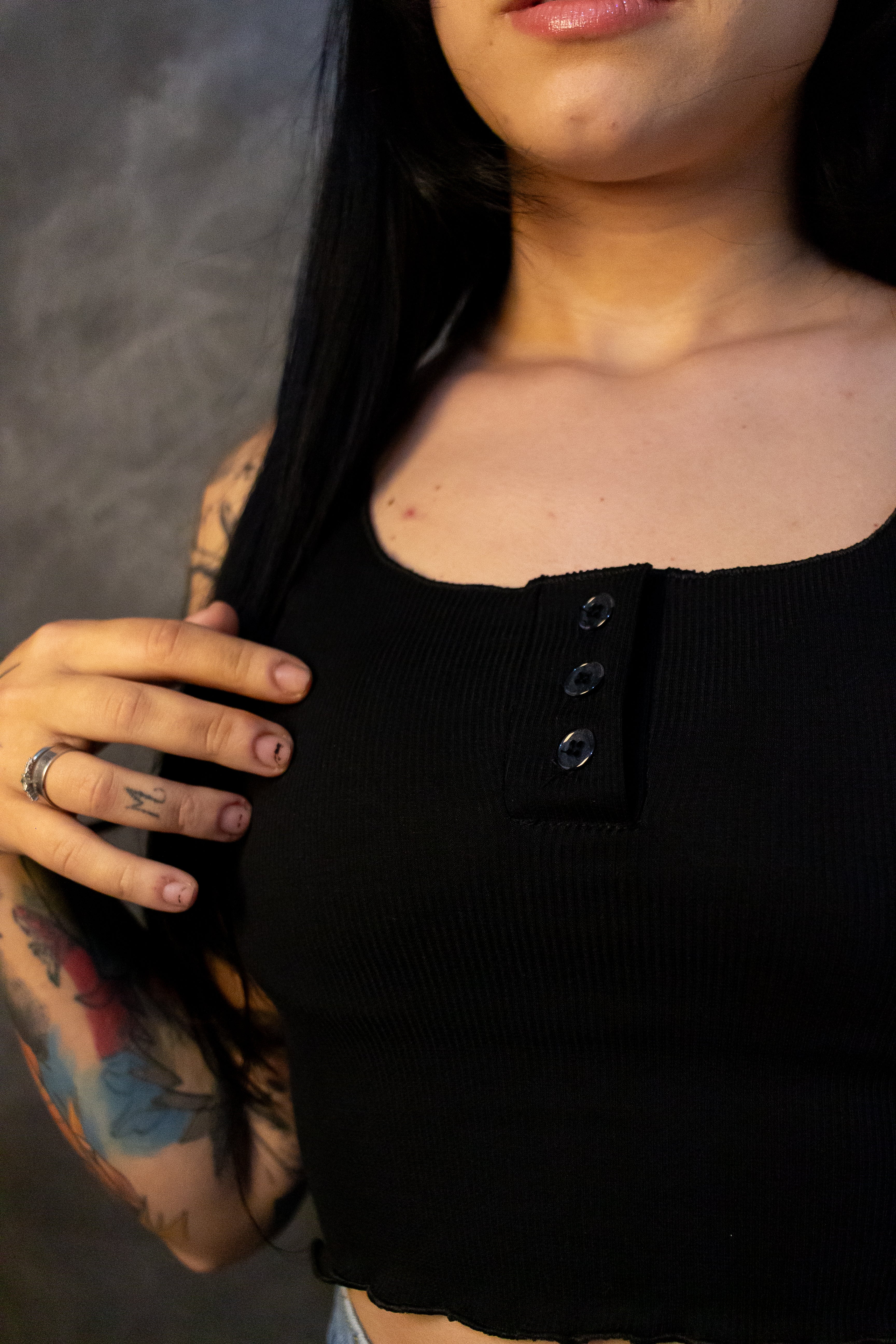 Cropped Basic - Preto