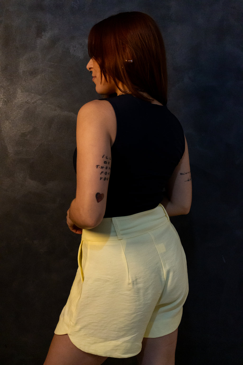 Short Viscose - Amarelo Candy