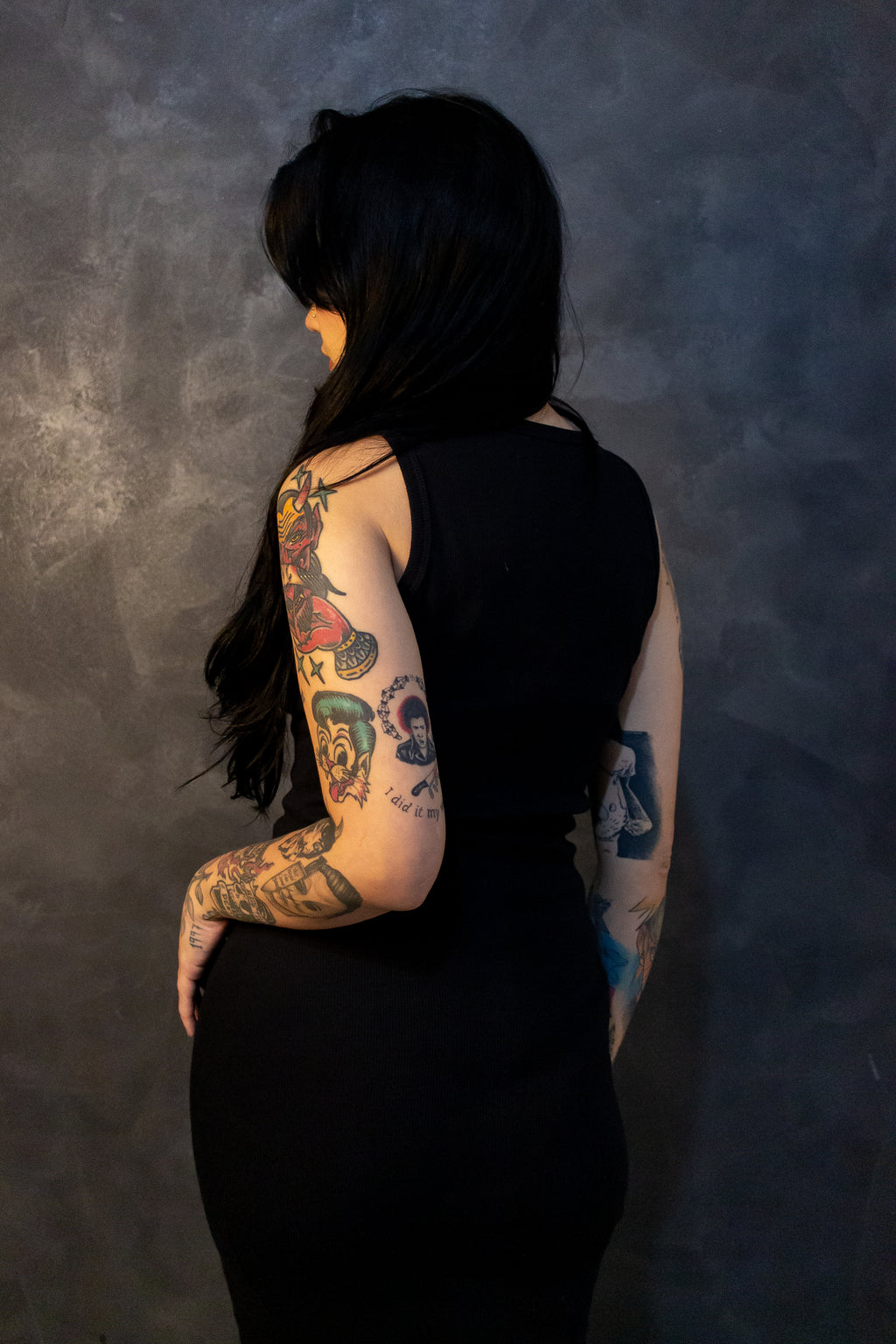 Vestido Regata - Preto