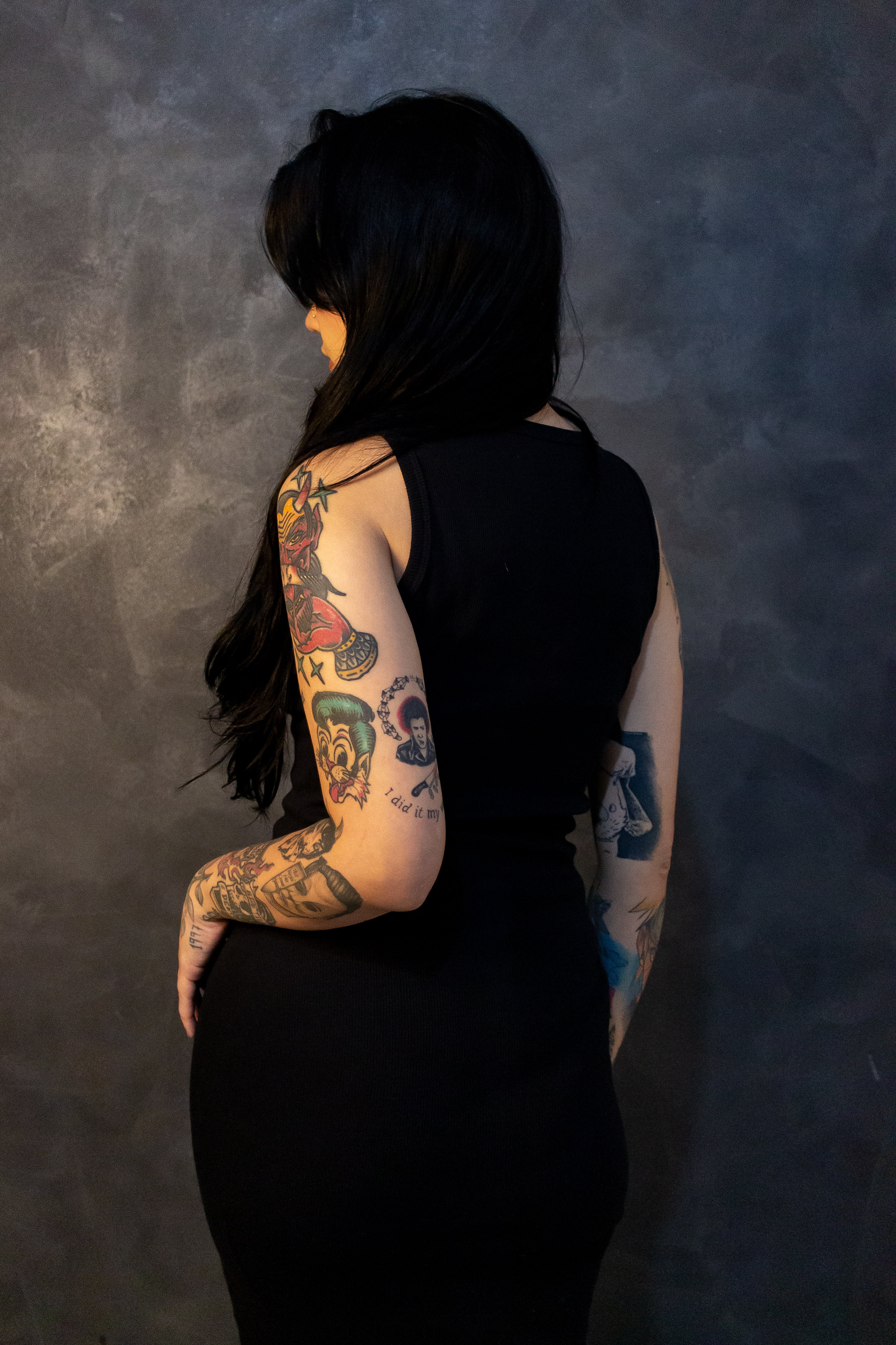 Vestido Regata - Preto