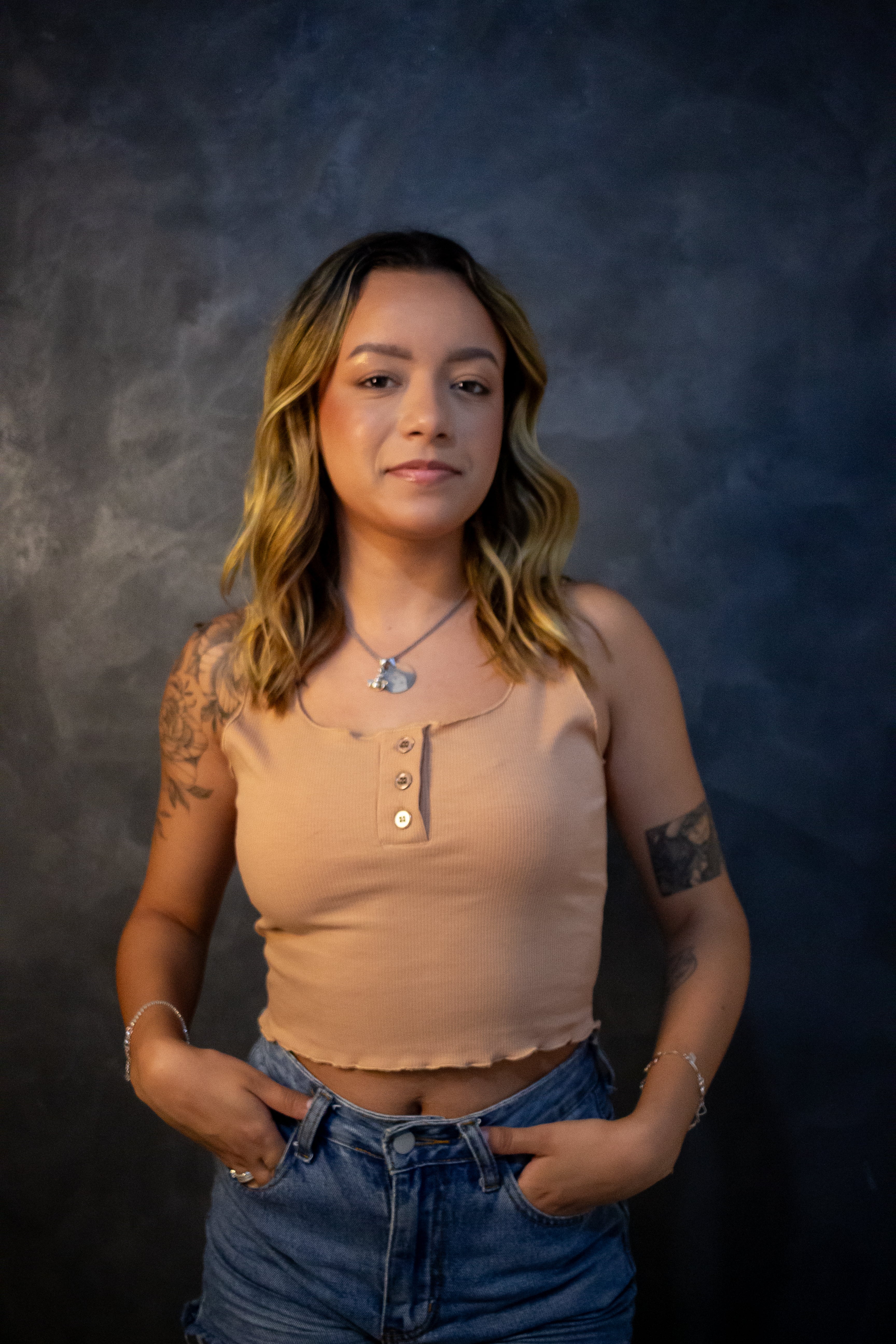 Cropped Basic - Nude