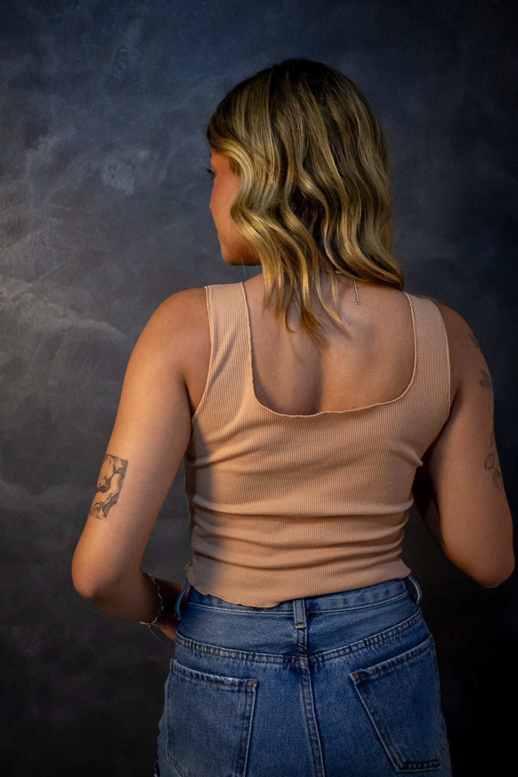 Cropped Basic - Nude