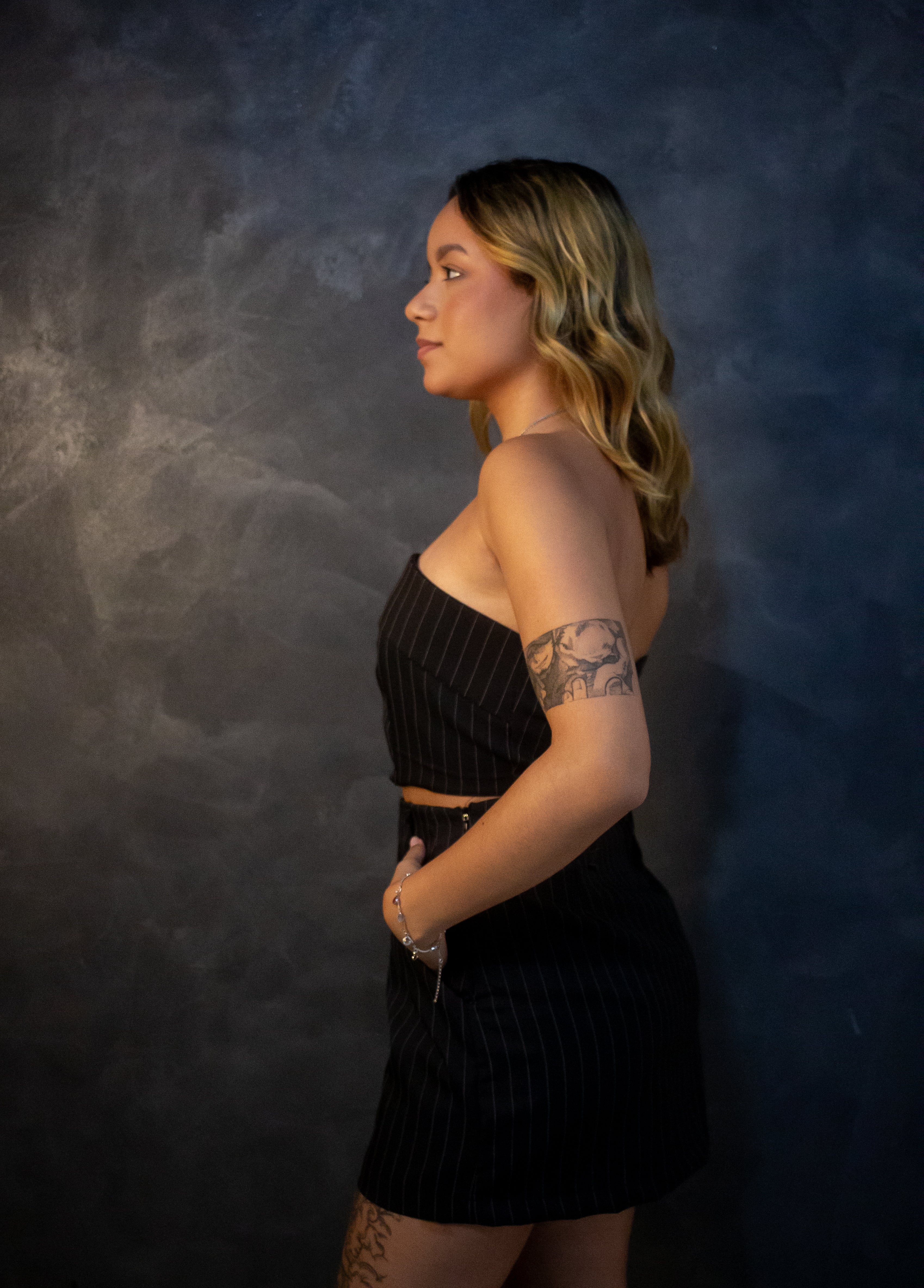 Cropped Alfaiataria - Preto