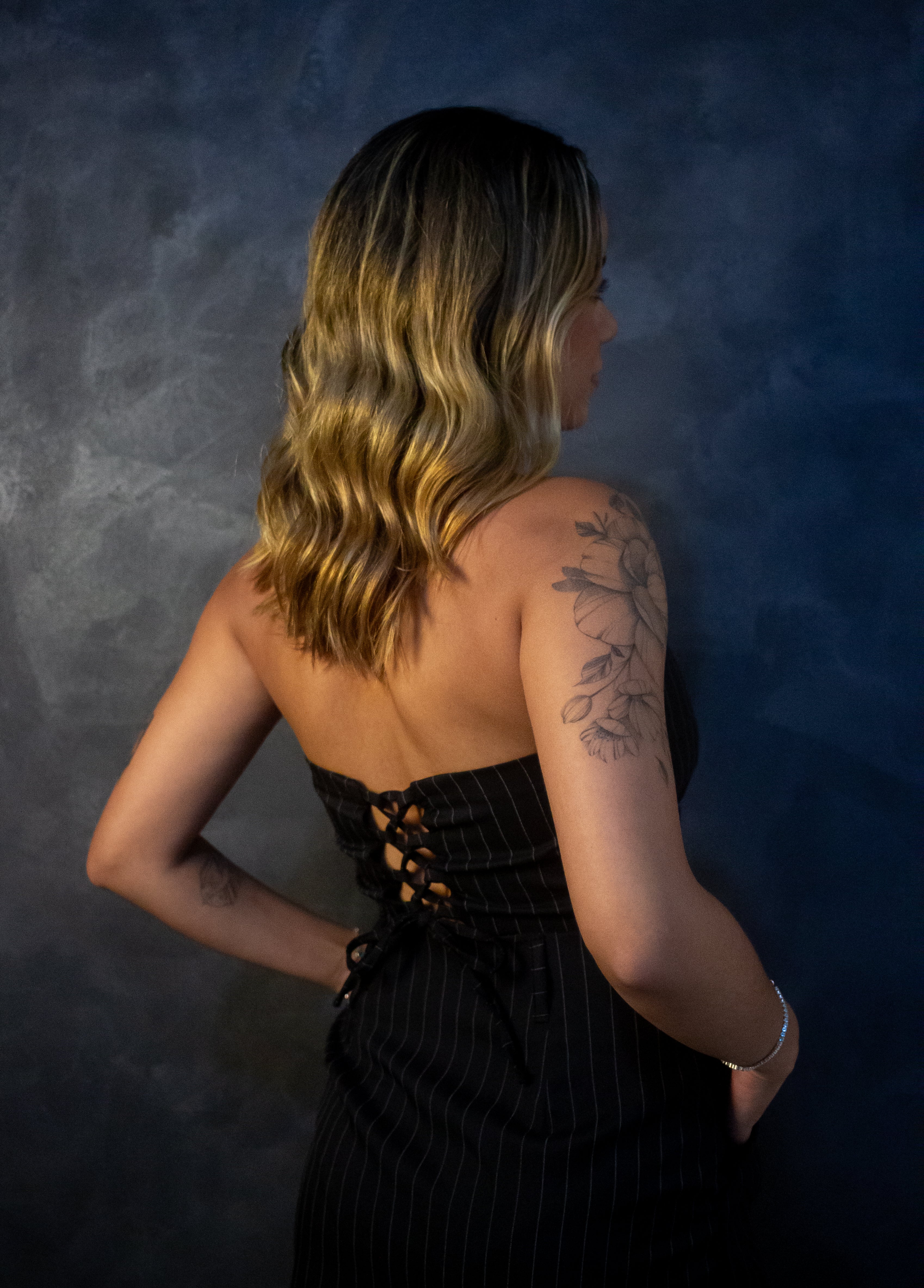 Cropped Alfaiataria - Preto