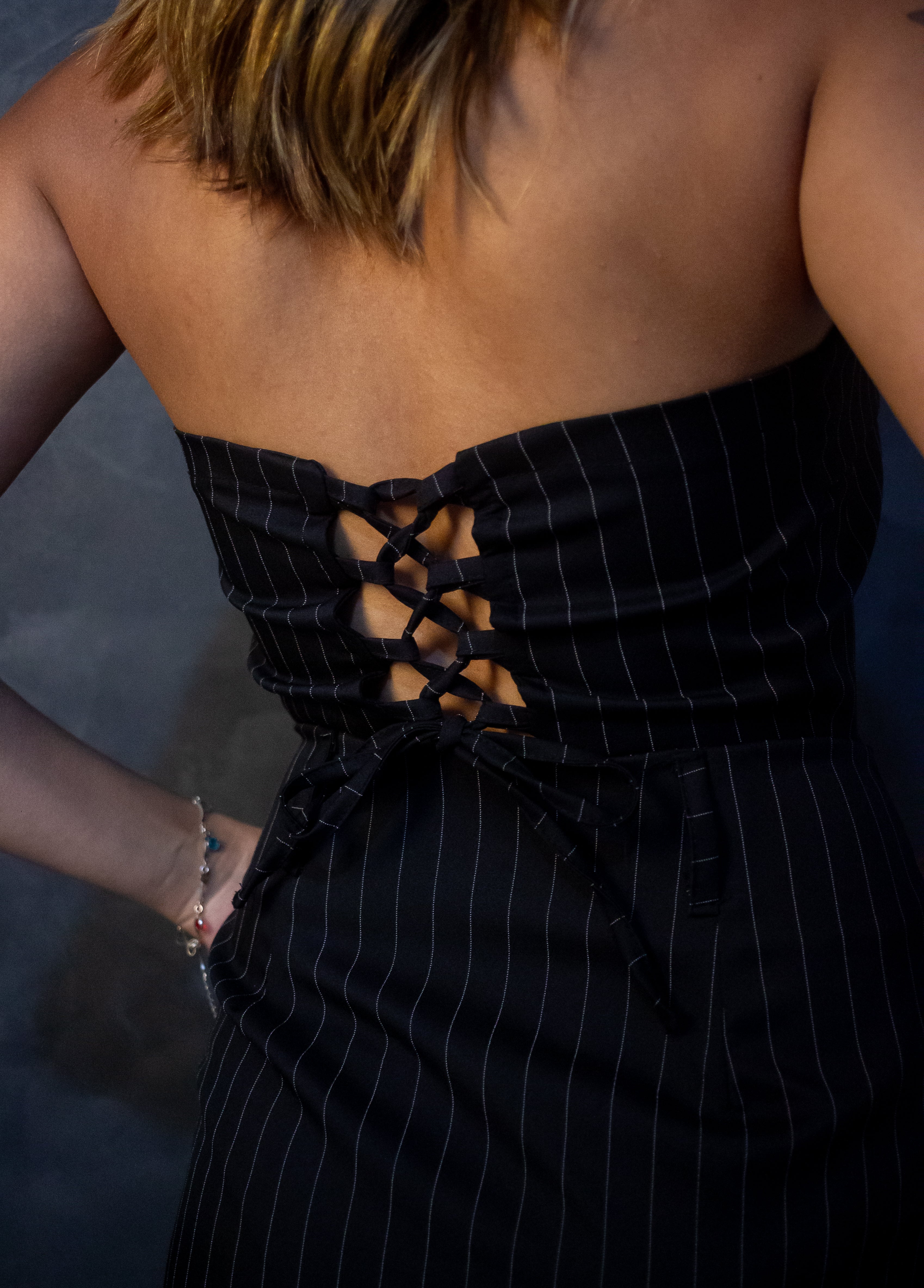 Cropped Alfaiataria - Preto