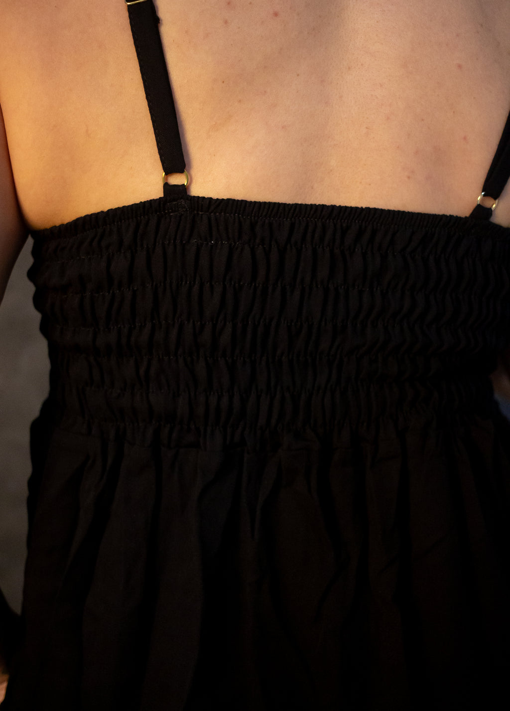 Blusa Peplum - Preta