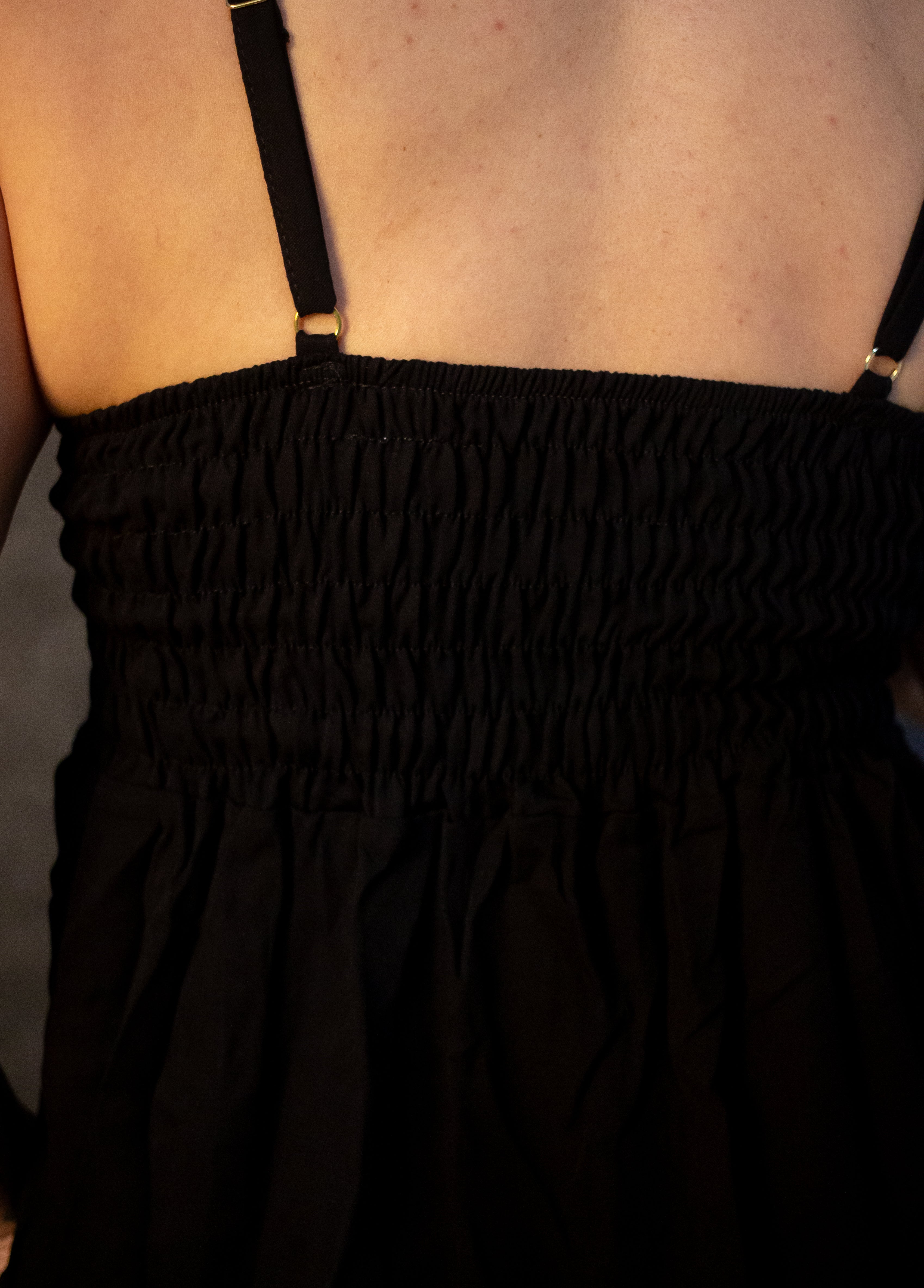 Blusa Peplum - Preta