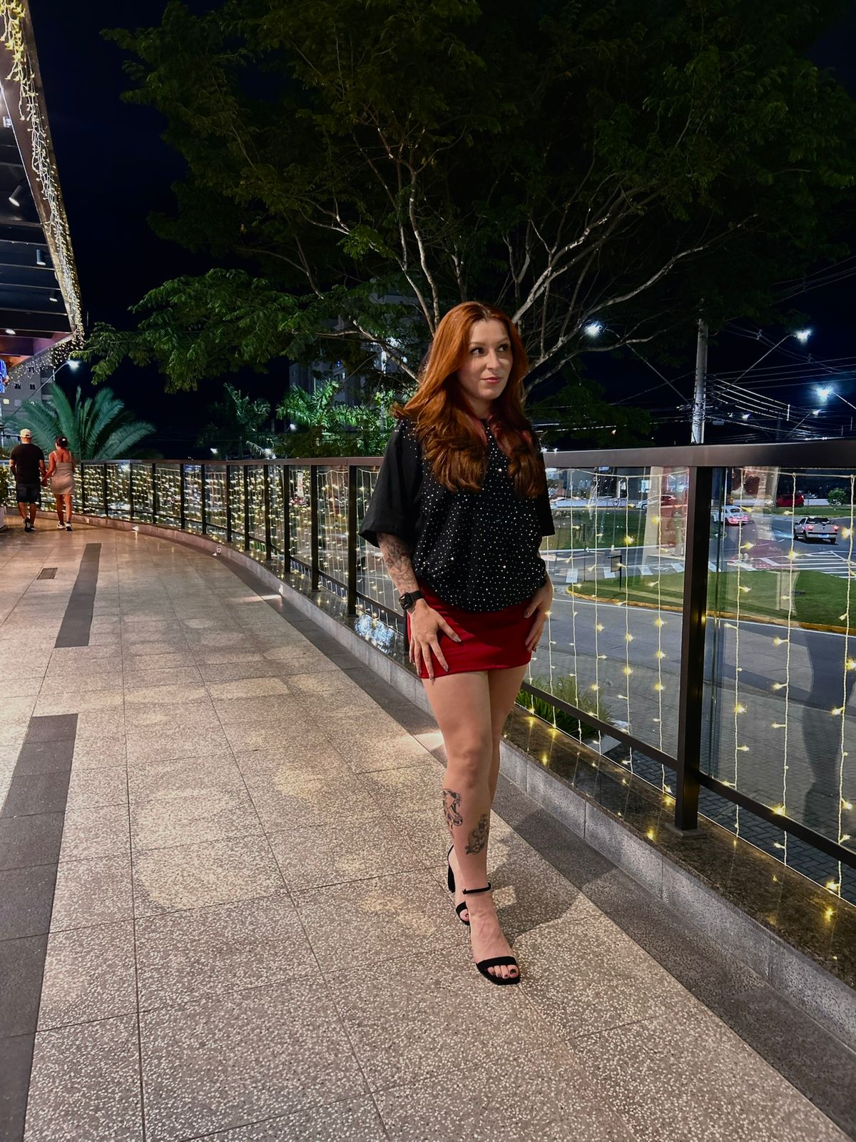 Short Saia Maria - Vermelho